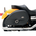 Picture of SADDLEMEN, RIGID-MOUNT SPECIFIC FIT TEARDROP SADDLEBAGS, DRIFTER (201/2” L x 7” W x 12” H) For 96-13 Dyna Glide, Part# 3501-0463