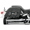 Picture of SADDLEMEN, DRIFTER SLANT SADDLEBAGS,THROW-OVER Large (171/4” L x 51/2” W x 93/4” H), Part# 3501-0319