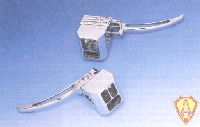 Ness-Tech® Chrome 1996-Up Handlebar Control Kits