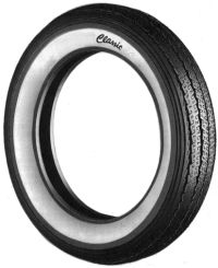 Custom Chrome® 'Classic' Whitewall Tir