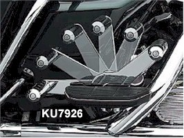 rear pegs for harley davidson